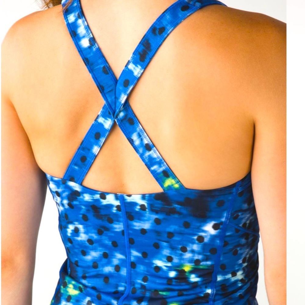 Lululemon Tank Top Shelf Sports Bra Kanto Catch Me